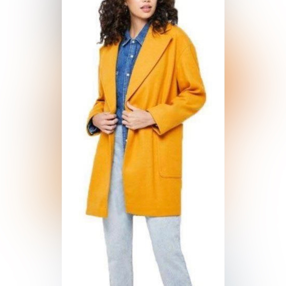 Top shop Mustard Coat